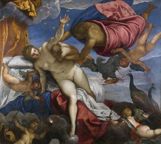 La creazione della Via Lattea, di Jacopo Tintoretto