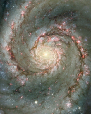M51, telescopio Hubble